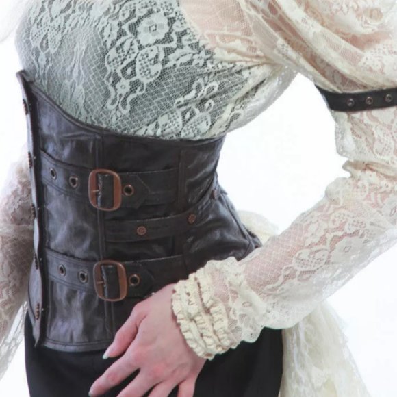 Lip Service Steam Machine brown copper corset - Picture 1 of 3